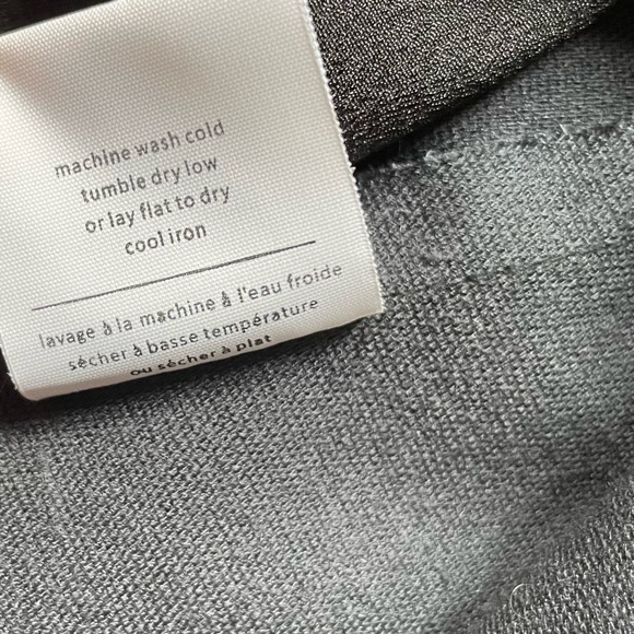 Oak + Fort black faux leather skort - Picture 7 of 7